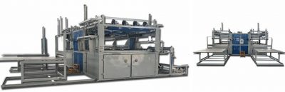 car inner thermoforming machine